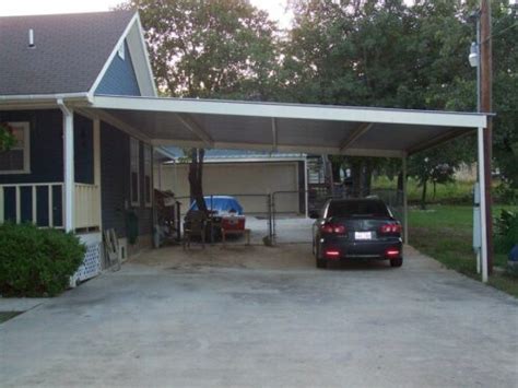 metal carport connected to house|attaching carport to existing house.